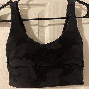 Lululemon camo reversible bra